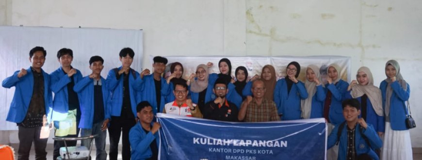 Lewat Kuliah Lapangan, Mahasiswa Ilmu Komunikasi Unismuh Pelajari Dinamika Partai Politik