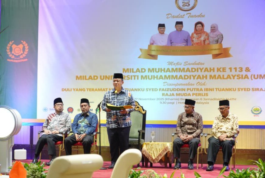 Di Milad ke-4 UMAM, Raja Muda Perlis Dorong Sinergi Strategis Indonesia-Malaysia