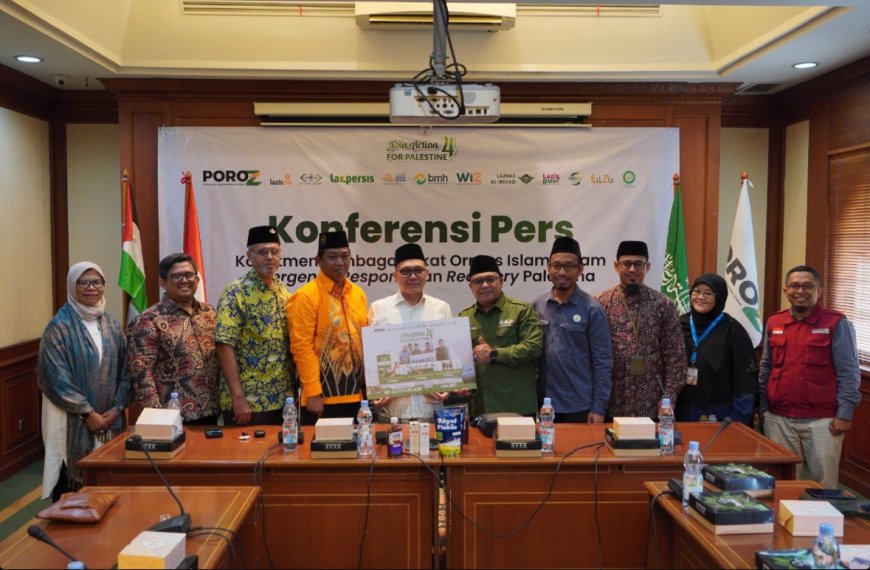 Lazismu Perkuat Peran Kemanusiaan dalam Penyaluran Bantuan untuk Palestina