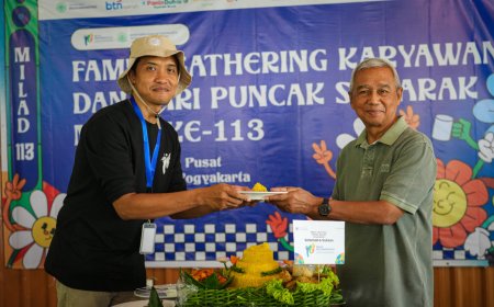 Kantor PP Muhammadiyah Yogyakarta Gelar Family Gathering dan Semarak Milad ke-113