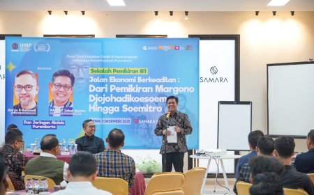 UMP Gelar Sekolah Pemikiran, Telisik Warisan Ekonomi Kerakyatan Margono hingga Sumitro