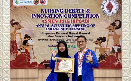 Buat Inovasi Aplikasi SIJALU II, Mahasiswa Magister Keperawatan UMP Raih Juara 1 Nasional