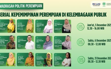 Madrasah Politik Perempuan ’Aisyiyah Perkuat Kepemimpinan Publik melalui Penguatan Kapasitas Perempuan