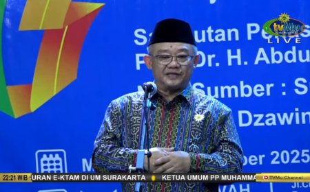Peringati Milad Muhammadiyah 113, PRM Pondok Cabe Gelar Jalan Sehat hingga Pengajian Akbar