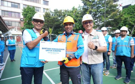 PLN UID Jakarta Raya Bantu Warga Aceh dengan Logistik dan Dana Tunai