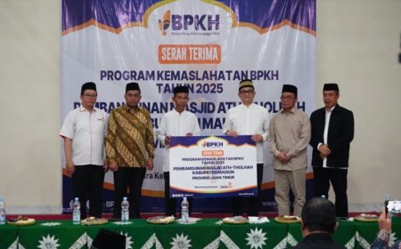 BPKH-Lazismu Resmikan Masjid At-Tholhah di Madiun, Perkuat Program Kemaslahatan Umat
