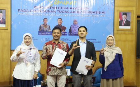 Tingkatkan Literasi Digital, UMP Kukuhkan Duta Perpustakaan dan Sosialisasikan Etika AI