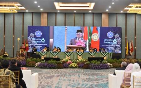 Wisuda ke-6 IBM Bekasi Sekaligus Peluncuran UMBK, Mendikdasmen Abdul Mu’ti Hadir Beri Arahan