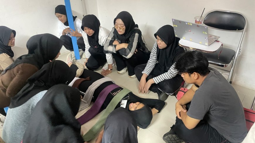 Siap Tanggap Darurat, ERDAMS FKM UMJ Latih Anggota Baru dengan Basic Life Support
