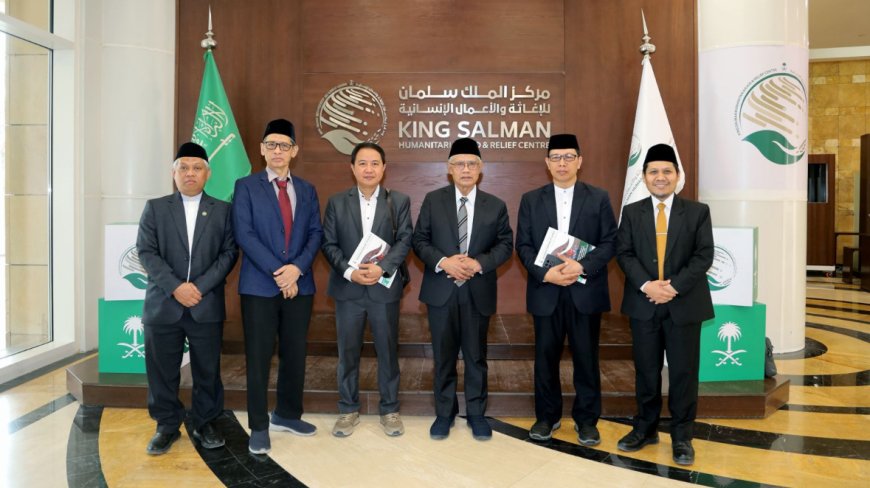 Haedar Nashir Bahas Penguatan Aksi Global dengan King Salman Relief