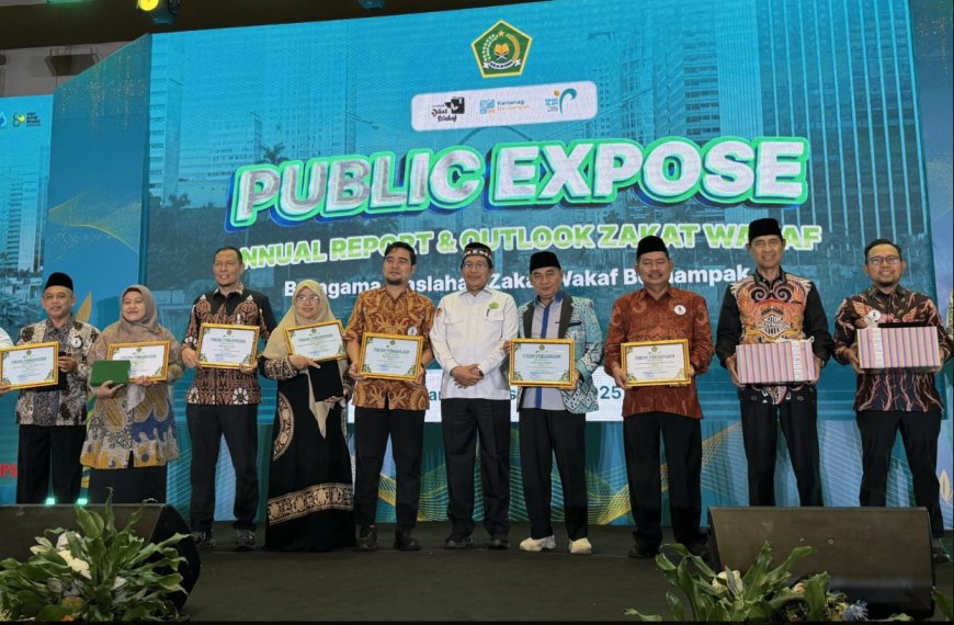 Majelis Pendayagunaan Wakaf Raih Penghargaan Nazhir dengan Sertipikat Tanah Wakaf Terluas 2025 dari Kemenag
