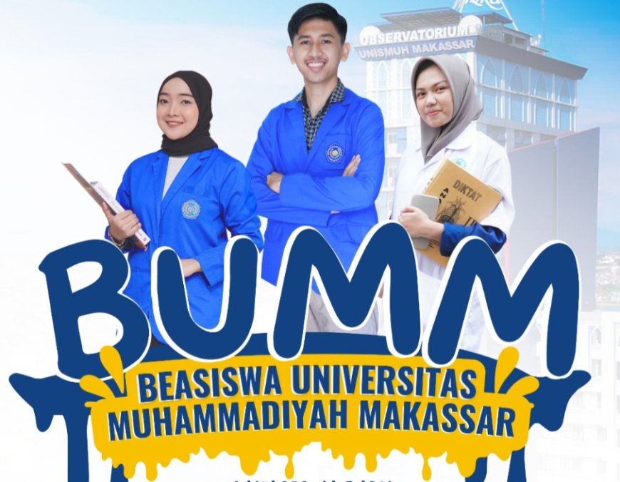 Unismuh Makassar Luncurkan Tiga Kategori Beasiswa untuk PMB 2026