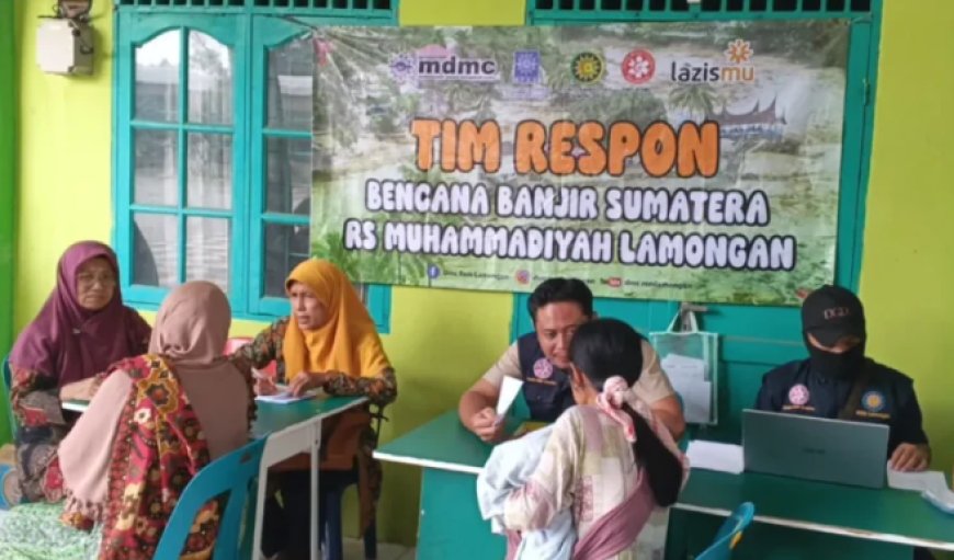 Tim Medis MDMC Jatim Berikan Layanan Kesehatan untuk 190 Penyintas Banjir Langkat