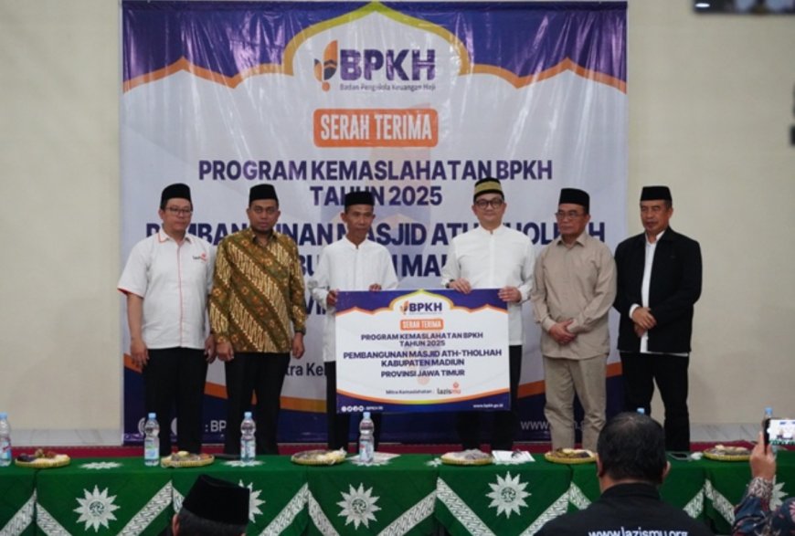 BPKH-Lazismu Resmikan Masjid At-Tholhah di Madiun, Perkuat Program Kemaslahatan Umat