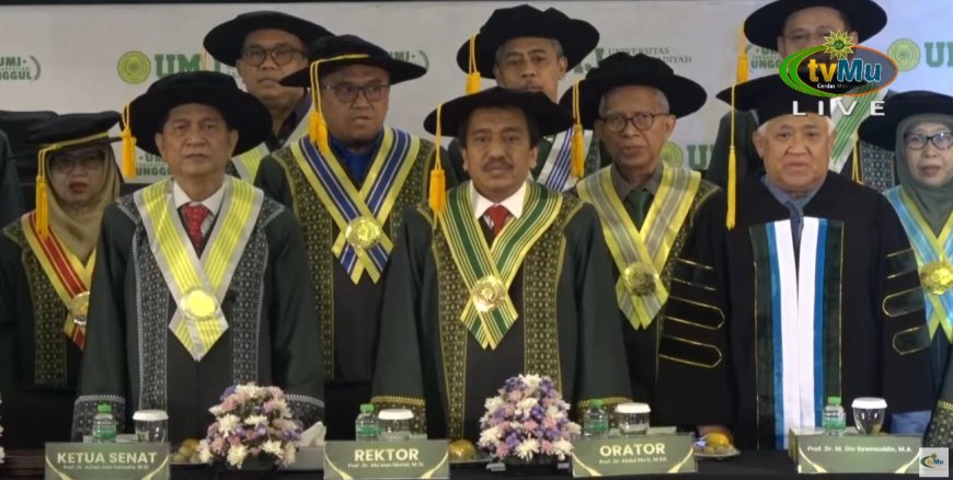 UMJ Gelar Sidang Terbuka Senat Milad ke-70