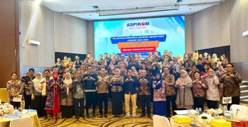 Perkuat Sinergi, ASPIKOM Jabodetabek Lantik Pengurus Baru