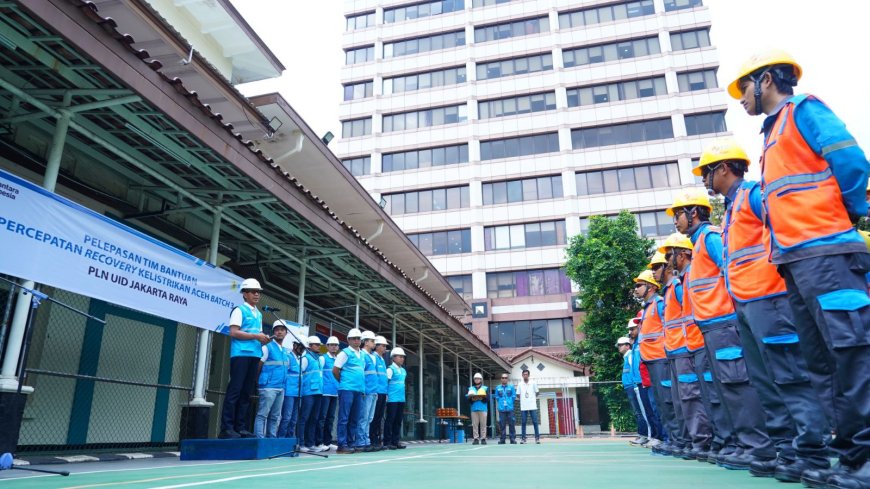 PLN UID Jakarta Raya Pulihkan Jaringan Listrik Aceh Pascabencana Banjir dan Longsor