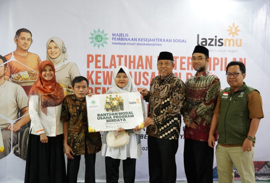 Luncurkan Program BERDAYA, Muhammadiyah dan Lazismu Bekali Difabel Jadi Wirausaha Mandiri