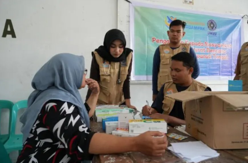 Tim Relawan UMSU Tempuh 12 Jam Jalur Ekstrem untuk Bantu Korban Banjir Sibolga-Tapteng