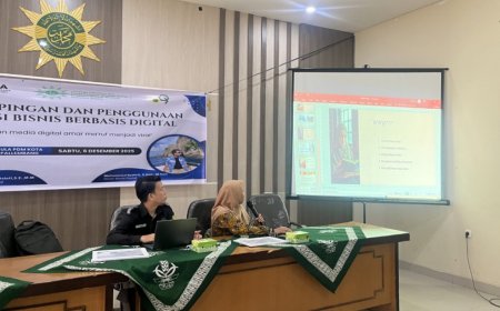 UM Palembang Bersama PWM Sumsel dan Nasyiatul ‘Aisyiyah Gelar Pendampingan Aplikasi Bisnis Digital