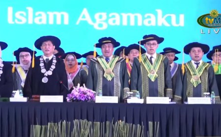 UMJ Kukuhkan Empat Guru Besar Baru dari Beragam Disiplin Ilmu
