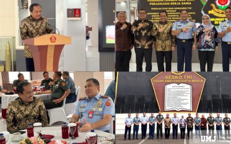 UMJ Gandeng Sesko TNI, Perluas Kerja Sama Pendidikan dan Riset Strategis
