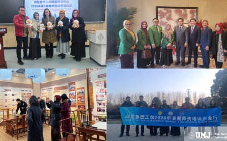 Perkuat Kerja Sama Global, UMJ Kunjungi Yangzhou Polytechnic Institute