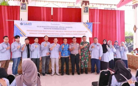 UM Gresik Terjunkan Mahasiswa KKN Reguler di Jetis dan Dawarblandong Mojokerto