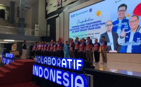 Baru Diresmikan, PingpongMu Jadi Wadah Pembinaan Tenis Meja di Persyarikatan