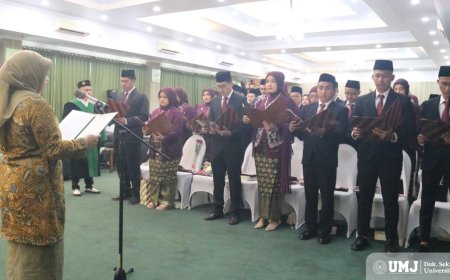 FKK UMJ Gelar Angkat Sumpah Dokter ke-61