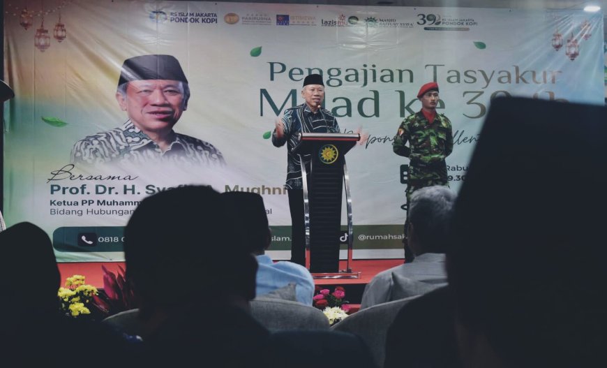 Syafiq Mughni: Rumah Sakit Muhammadiyah–‘Aisyiyah Jadi Penopang Utama Pelayanan Umat dan Bangsa