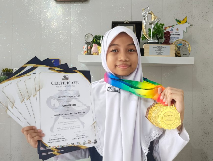 Borong 5 Emas di Malaysia, Siswi Muhammadiyah Ini Ukir Prestasi Internasional