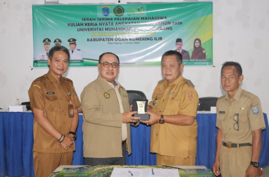 UM Palembang Terjunkan 367 Mahasiswa KKN di OKI, Fokus pada Pemberdayaan Desa Digital