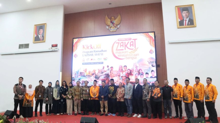 Uhamka Fasilitasi Kick Off Program Ramadan 1447 H Lazismu