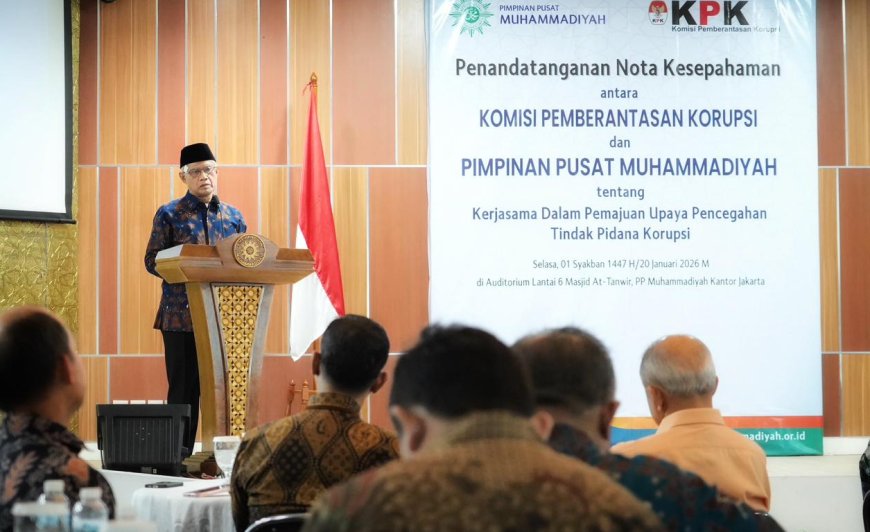 Haedar Nashir Soroti Tiga Pilar Penting untuk Perangi Korupsi