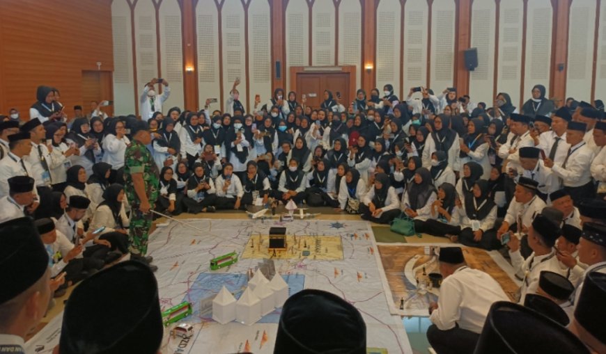 PPIH Arab Saudi Matangkan Kesiapan Petugas Haji 2026 Lewat Simulasi Tactical Floor Game