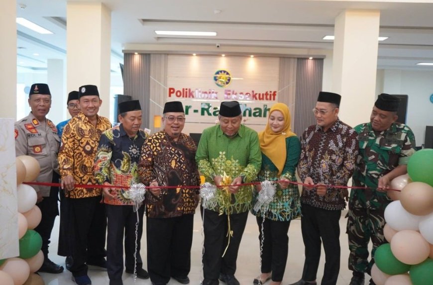 Agus Taufiqurrahman Resmikan Poliklinik Eksekutif Ar-Raudhah di RSUMSA Bumiayu