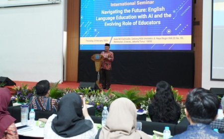 Uhamka Gelar Seminar Internasional, Bahas Integrasi AI dan Peran Guru dalam Pendidikan Bahasa Inggris Masa Depan