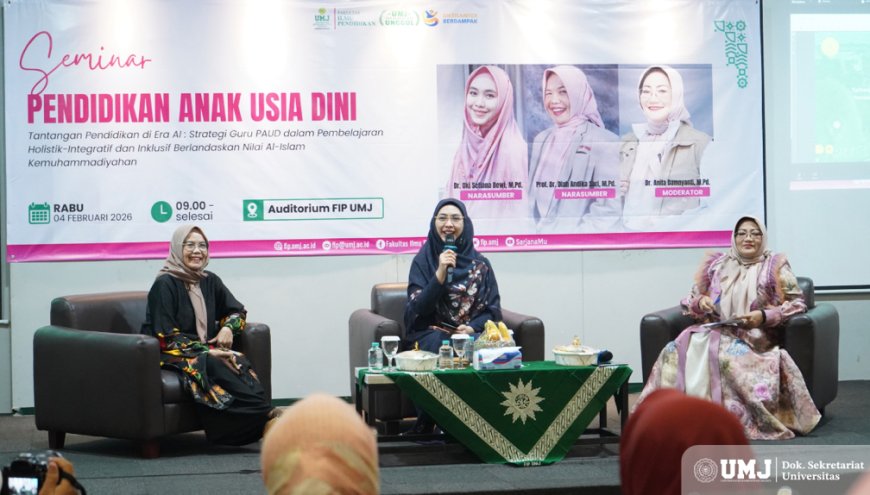 FIP UMJ Gelar Seminar Nasional Pendidikan Era AI