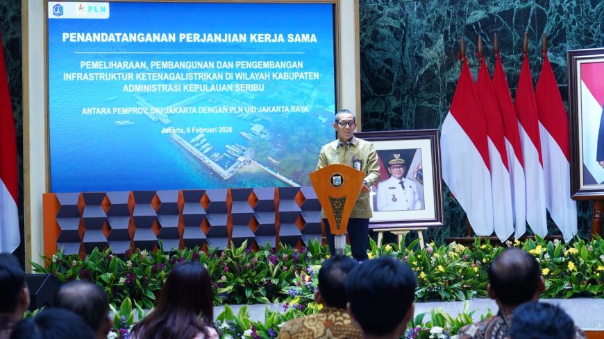 PLN UID Jakarta Raya dan Pemprov DKI Teken PKS Penguatan Listrik Kepulauan Seribu