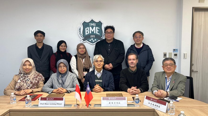 Fakultas Farmasi UMP Jalin Kerja Sama dengan Taipei Medical University Taiwan