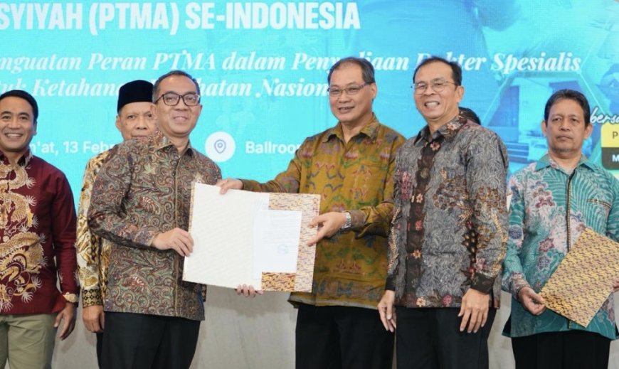 Haedar Nashir Apresiasi Launching 24 PPDS PTMA, Tekankan Tanggung Jawab Kelembagaan