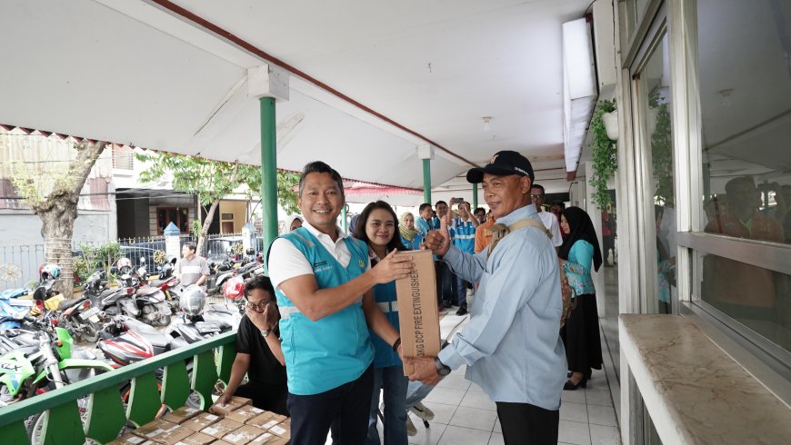 Lewat Desa Siaga Bencana, PLN UID Jakarta Raya Beri 109 APAR dan 25 SLO untuk Warga Tambora