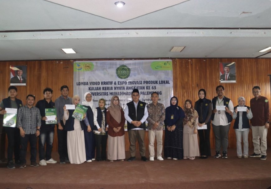 UM Palembang Gelar Expo Inovasi Produk Lokal dan Lomba Video Kreatif KKN Angkatan 65