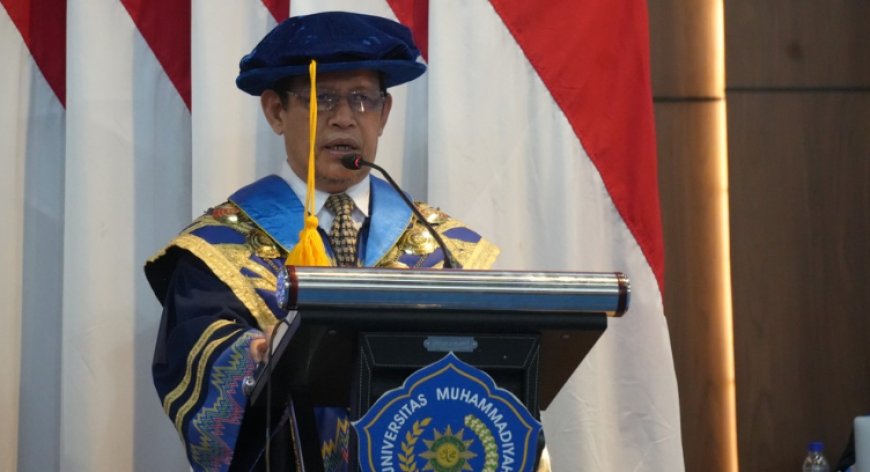 Unismuh Makassar Kukuhkan 692 Wisudawan, Rektor: Prestasi Bukan Garis Akhir Tapi Awal Pengabdian