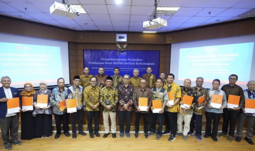 Muhammadiyah dan LPDP Sinergi Hilirisasi Riset untuk Ketahanan Pangan hingga Energi