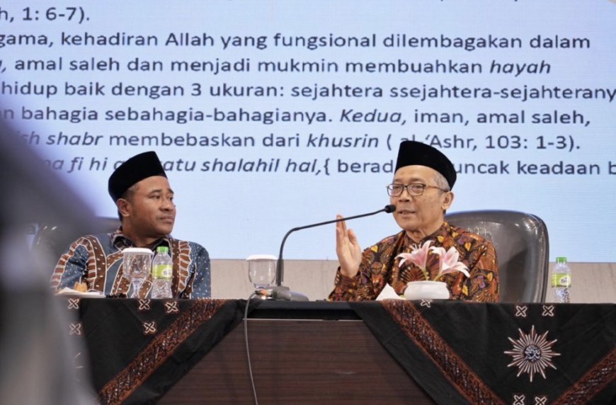 Hamim Ilyas: Tauhid Hadirkan Kebahagiaan dan Kebenaran dalam Islam Berkemajuan