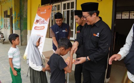 Lazismu Salurkan Mushaf Al-Qur’an untuk Siswa Terdampak Banjir di Aceh Tamiang