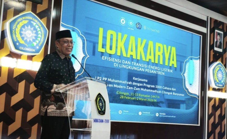 Muhammadiyah Dorong Pesantren Hemat Energi Lewat Lokakarya