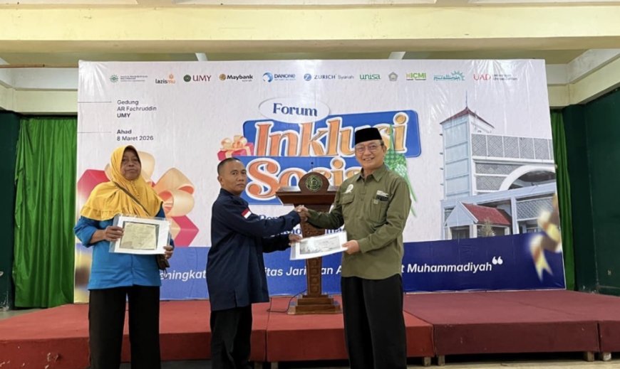 MPM PP Muhammadiyah Beri Kado Ramadan untuk 600 Difabel dan Petani Dampingan